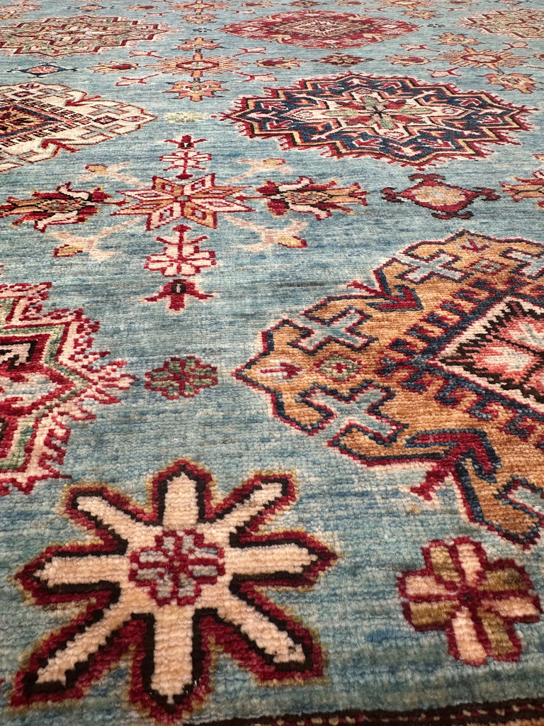 Afghan handmade rug,Chobi. Size:303x240cm