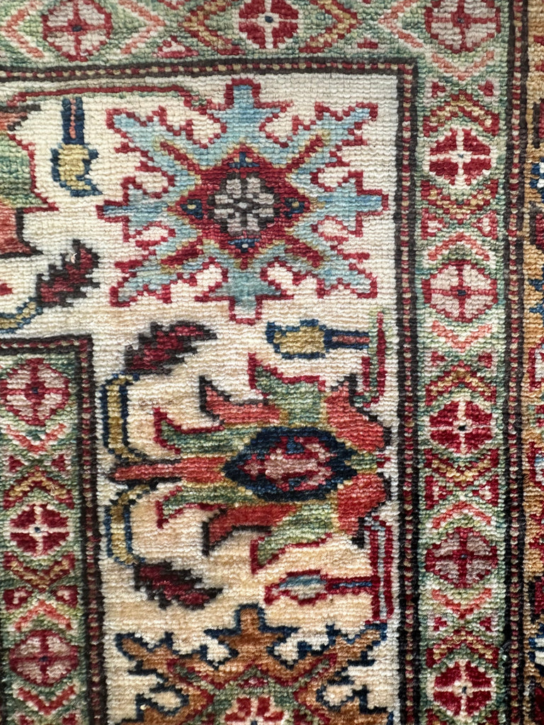 Afghan handmade rug,Chobi. Size:303x240cm