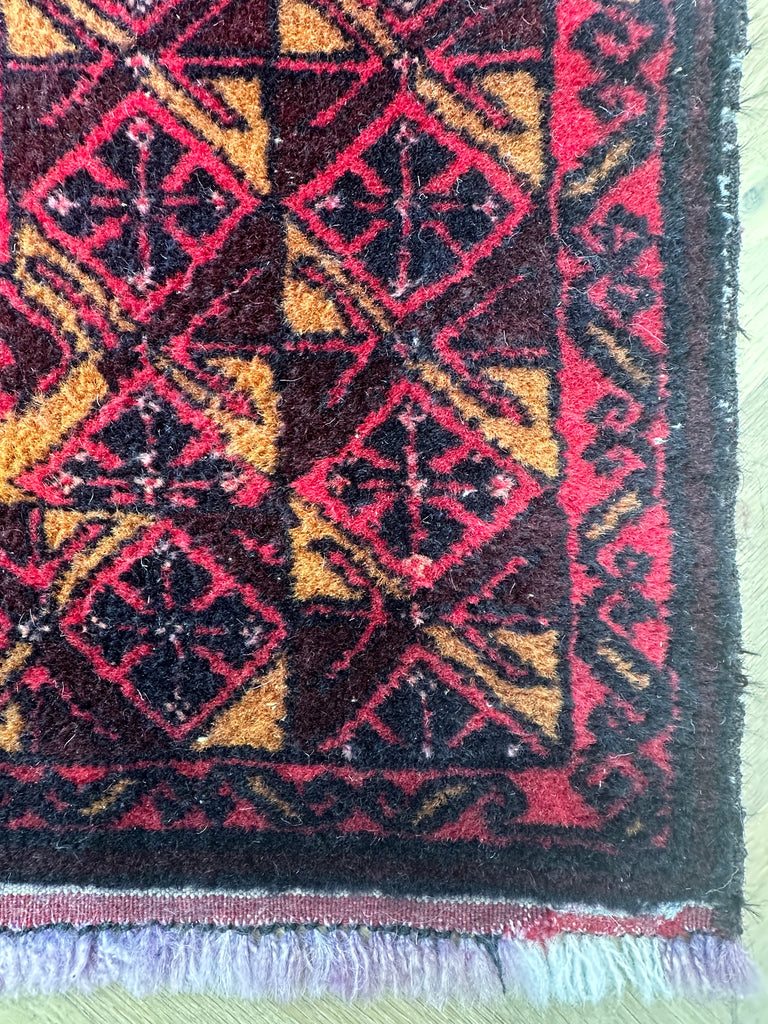 Handmade Afghan Maimana Rug 420x230  cm