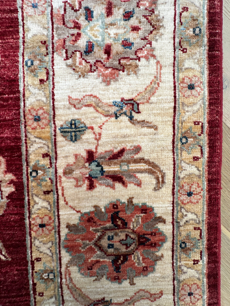 Afghan handmade rug,Chobi. Size: 238x176 cm loop