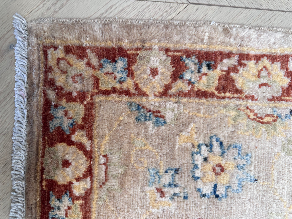 Handmade Afghan door mat rug