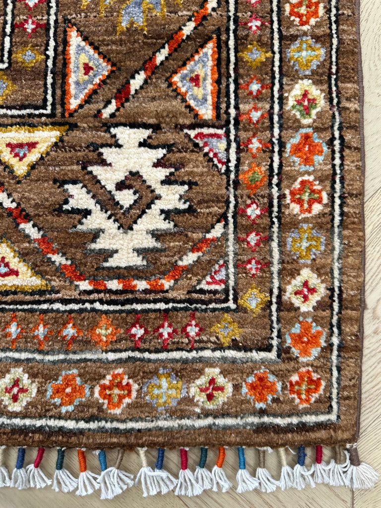 Handmade Gabeh Rug |201x155 cm