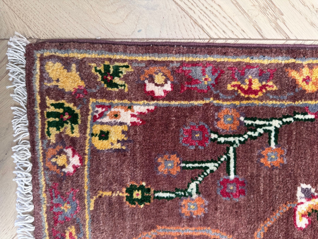 Handmade Afghan door mat rug