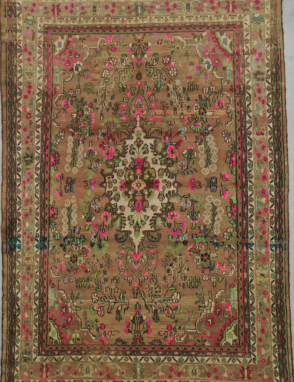 Afghan Vintage Sarouk rug 296x202