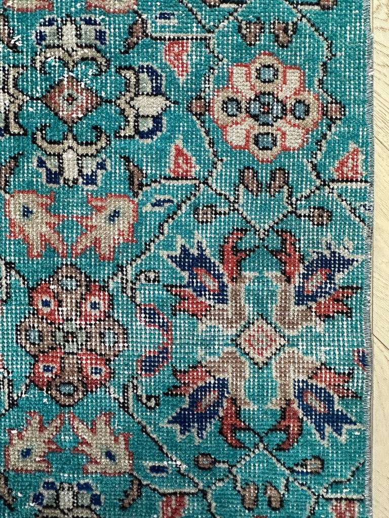 Turkish hand made runner 248x80 cm no