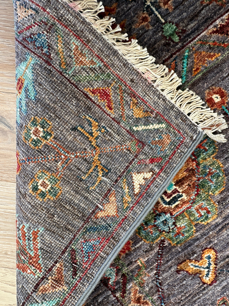 Afghan handmade rug,Chobi. Size: 226x148 cm