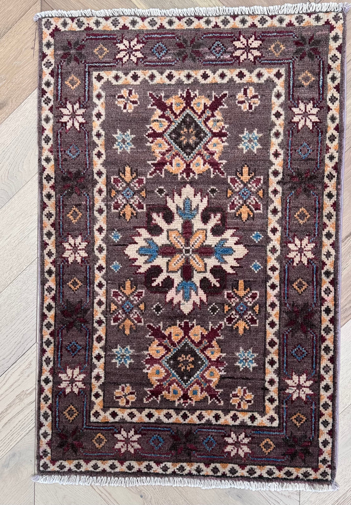 Handmade Afghan door mat rug