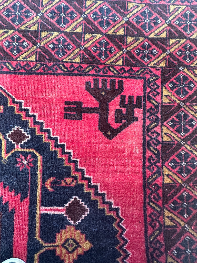 Handmade Afghan Maimana Rug 420x230  cm