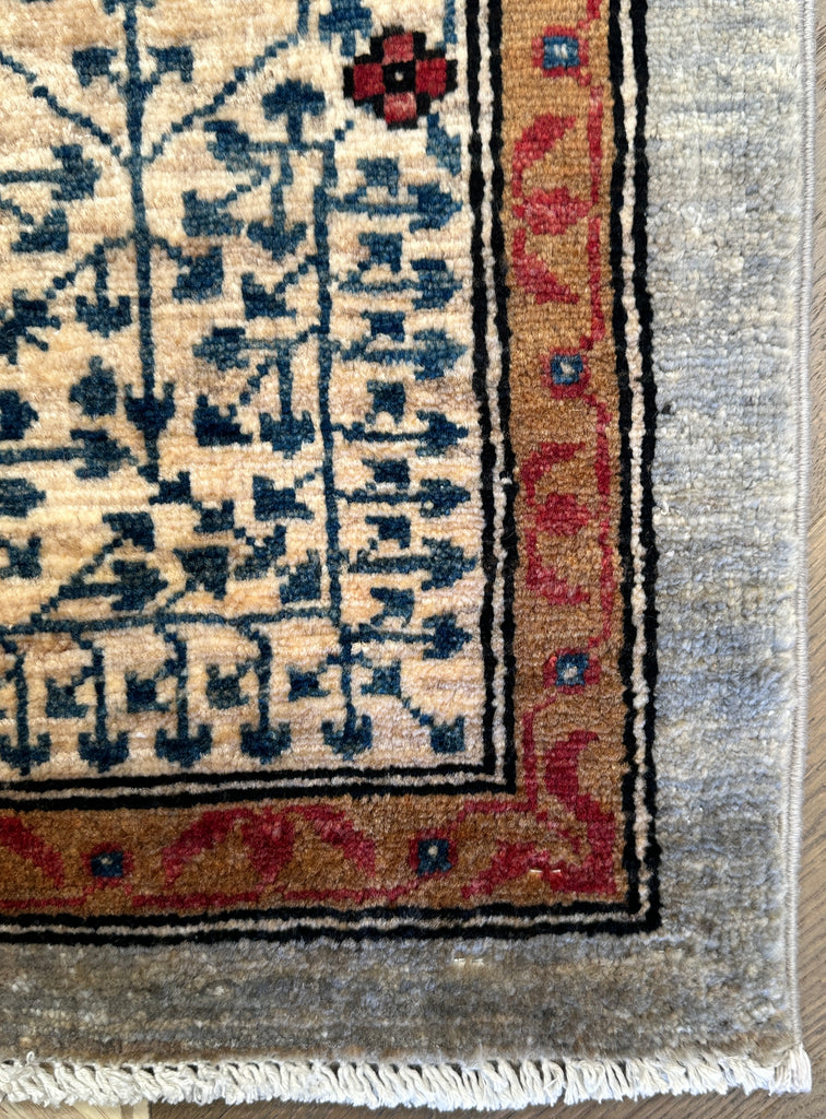 Afghan handmade rug,Chobi . Size: 286x187 cm