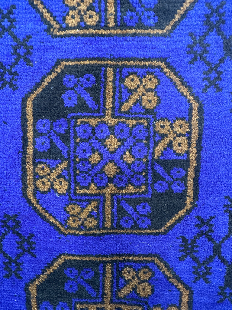 Afghan handmade rug,Chobi. Size: 278x203 cm