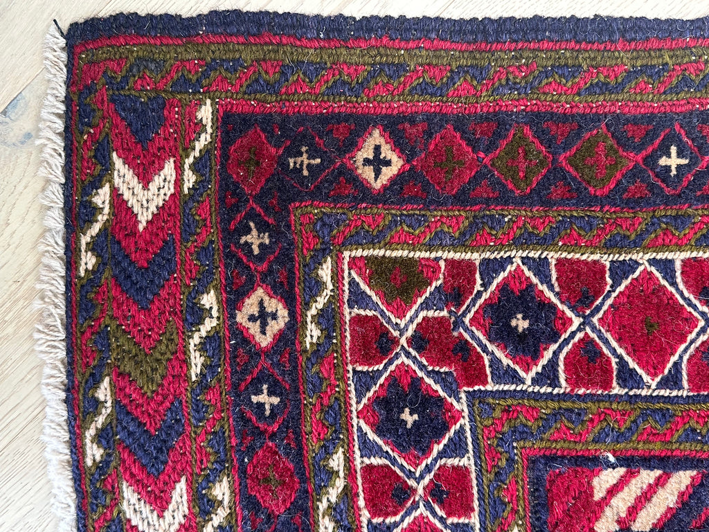 HANDMADE AFGHAN MUSHWANI KILIM | 281x214 CM|