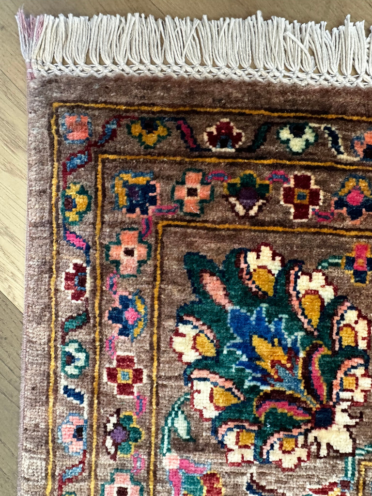 Afghan handmade rug,Chobi. Size:334x245 cm