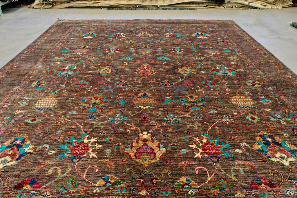 Brown Afghan Chobi 314x250cm