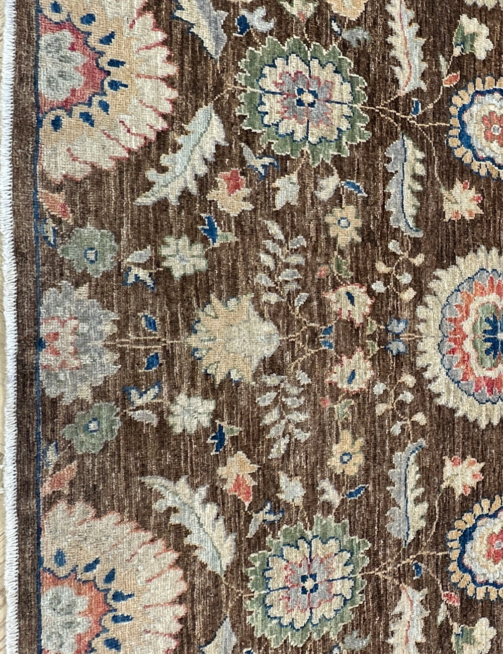 Afghan handmade rug,Chobi. Size:355x150 cm