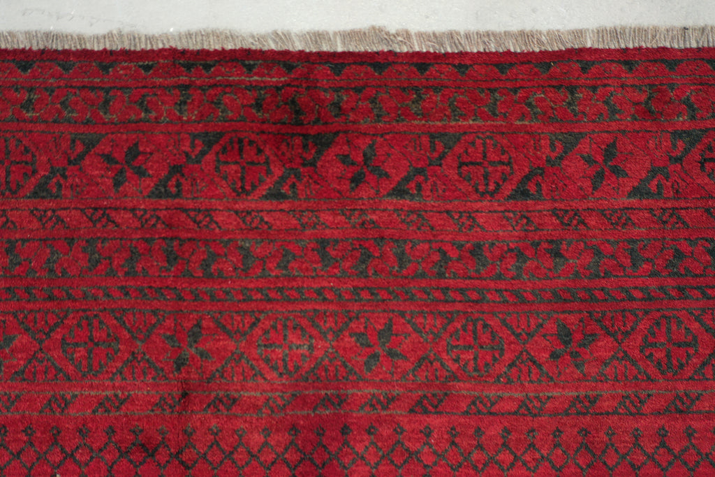 Afghan elephant foot rug 363x312cm