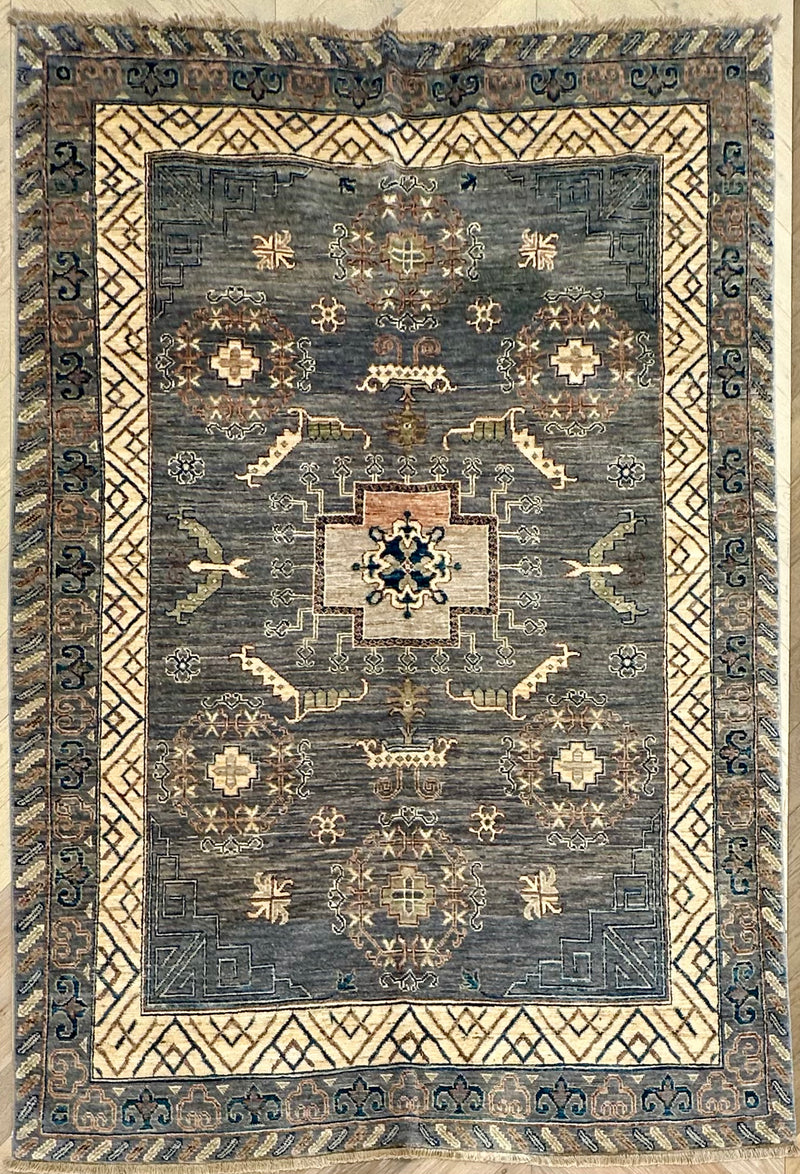 Afghan handmade rug,Chobi. Size:240x167 cm