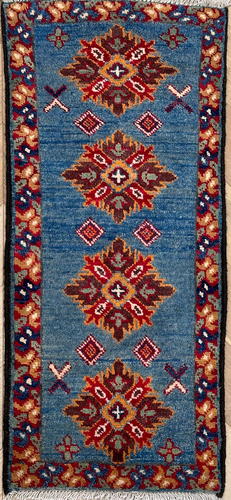 Handmade Afghan door mat rug