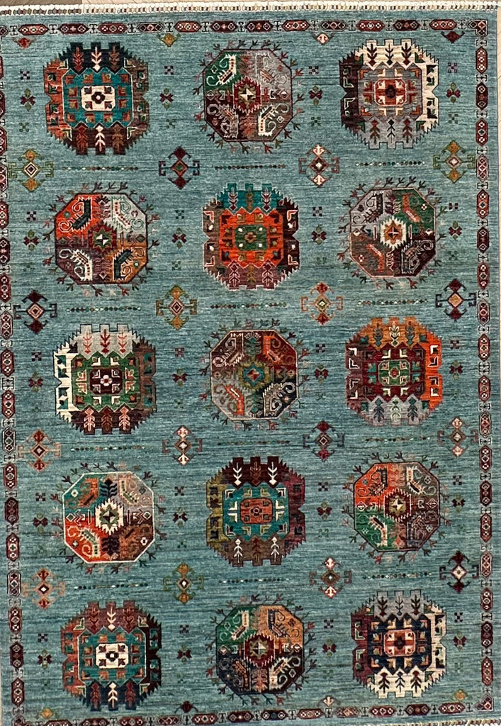 Afghan handmade rug,Chobi. Size:290x204 cm