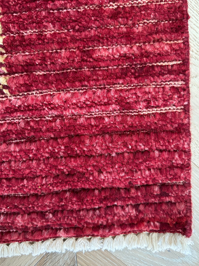 HANDMADE AFGHAN MUSHWANI KILIM | 185x122 CM| - SamaRugs