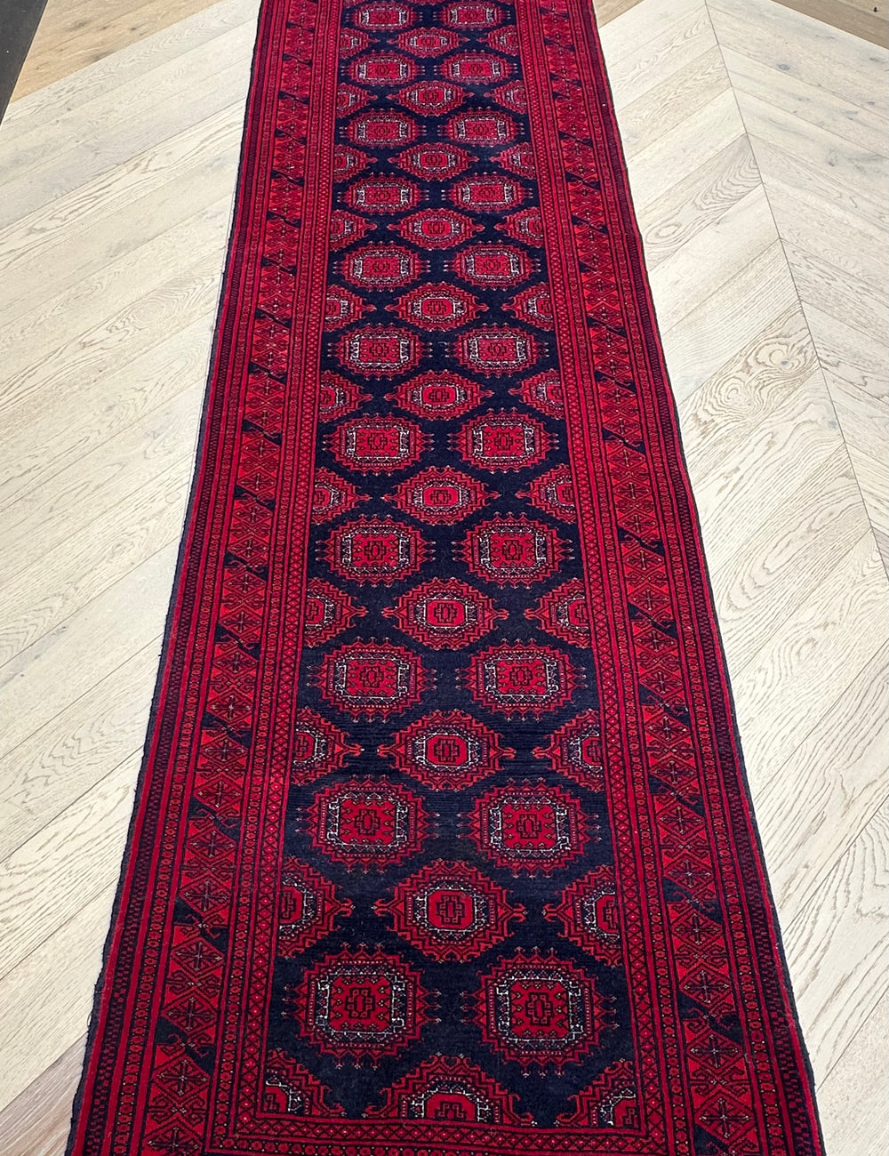 Khoja Roshnai handmade runner 373x83 cm