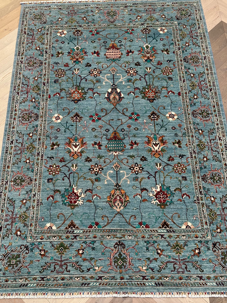 Afghan handmade rug Chobi.Size:308x204 cm