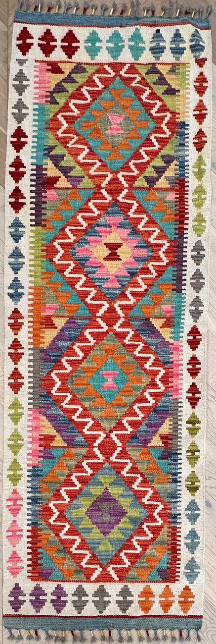 Chobi Kilim runner 199x56 cm