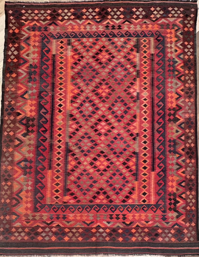Vintage Chobi Kilim 264x202 cm