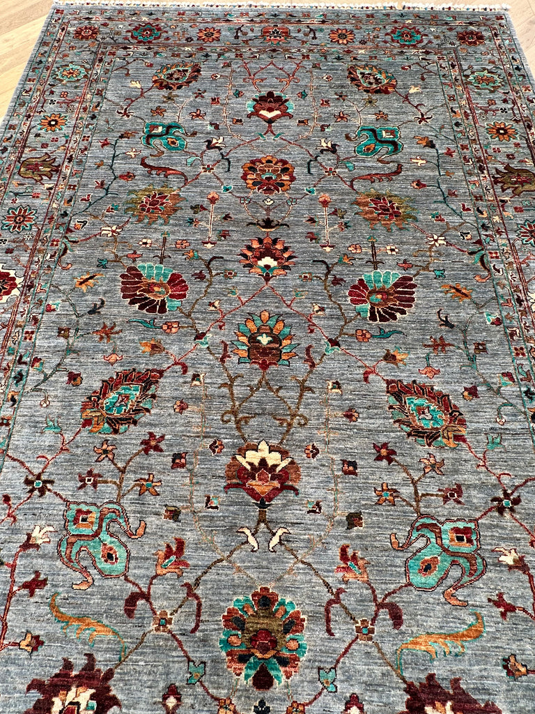 Afghan handmade rug,Chobi. Size:306x212 cm