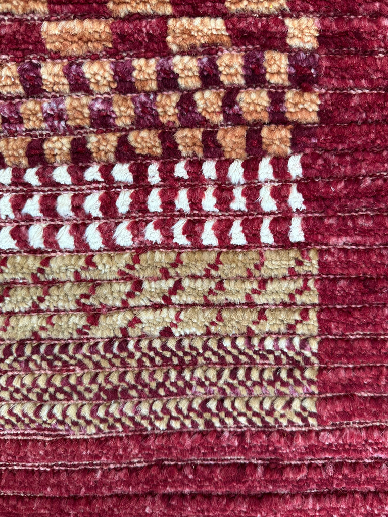 HANDMADE AFGHAN MUSHWANI KILIM | 185x122 CM| - SamaRugs