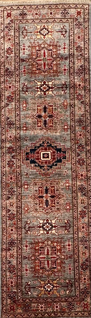 Handmade Chobi rug-runner 275x79 cm