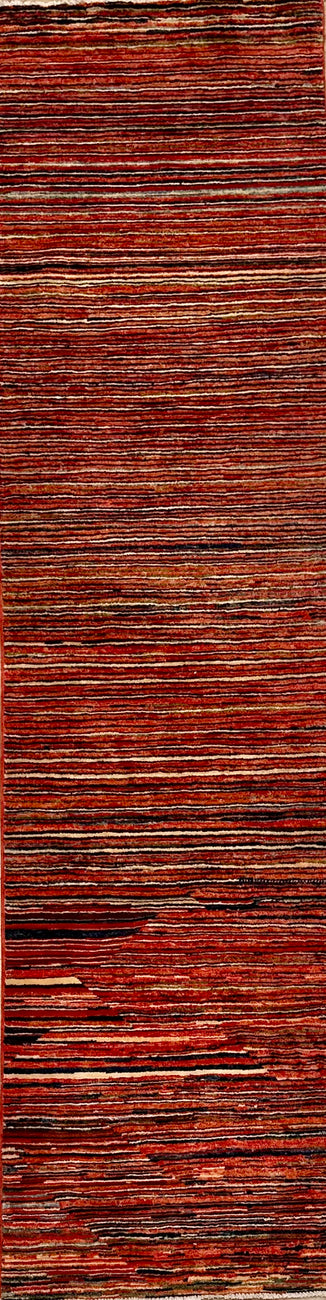 Handmade Gaba rug-runner 290x74 cm