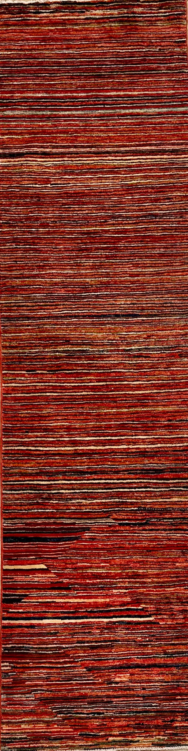 Handmade Gaba rug-runner 290x74 cm
