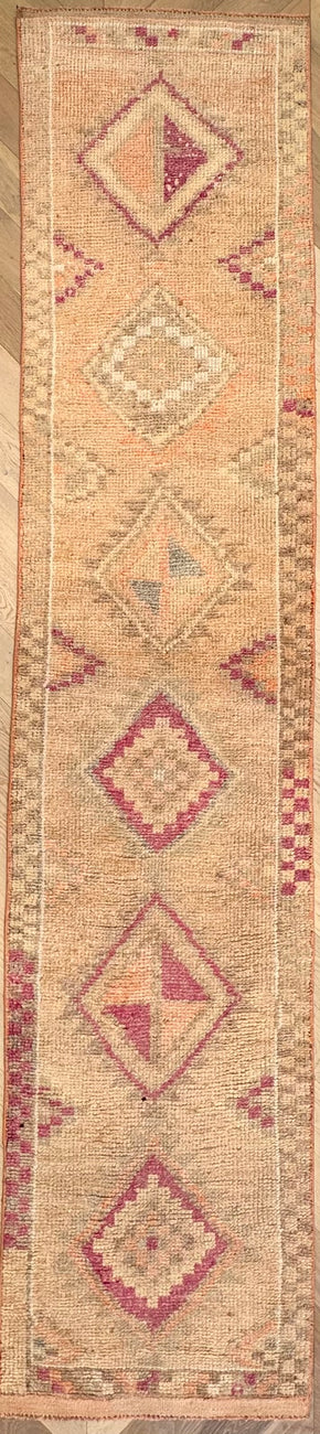 Turkish hand made runner 352x76 cm