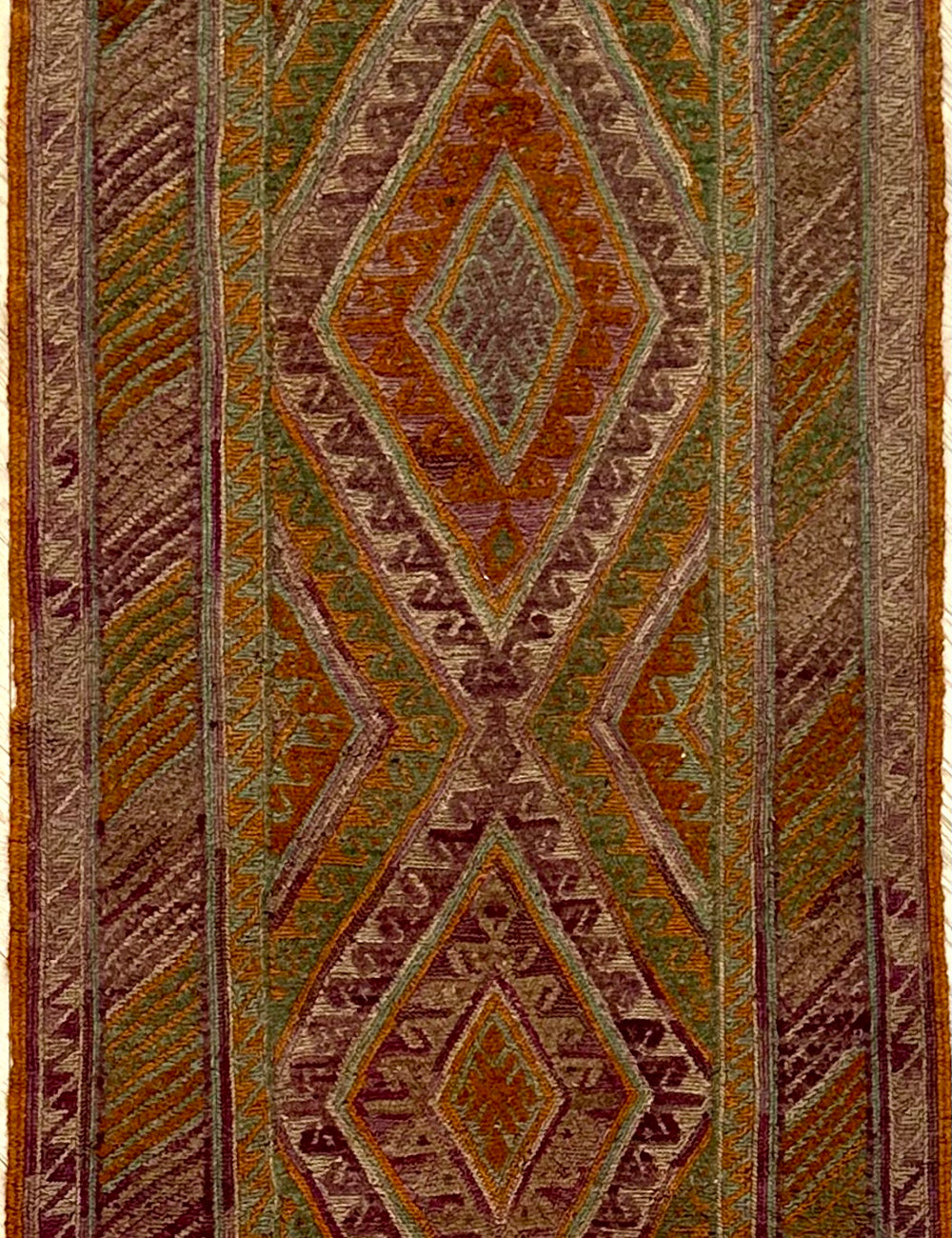 HANDMADE AFGHAN MUSHWANI KILIM | 182x80 CM|