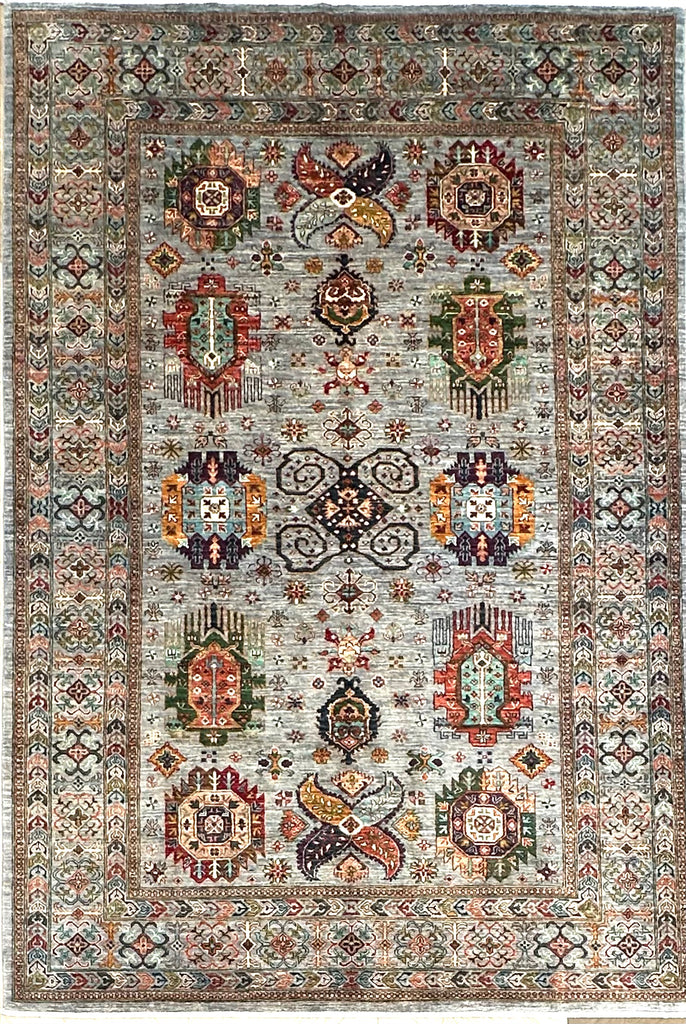 Afghan handmade rug,Chobi. Size:296x200 cm