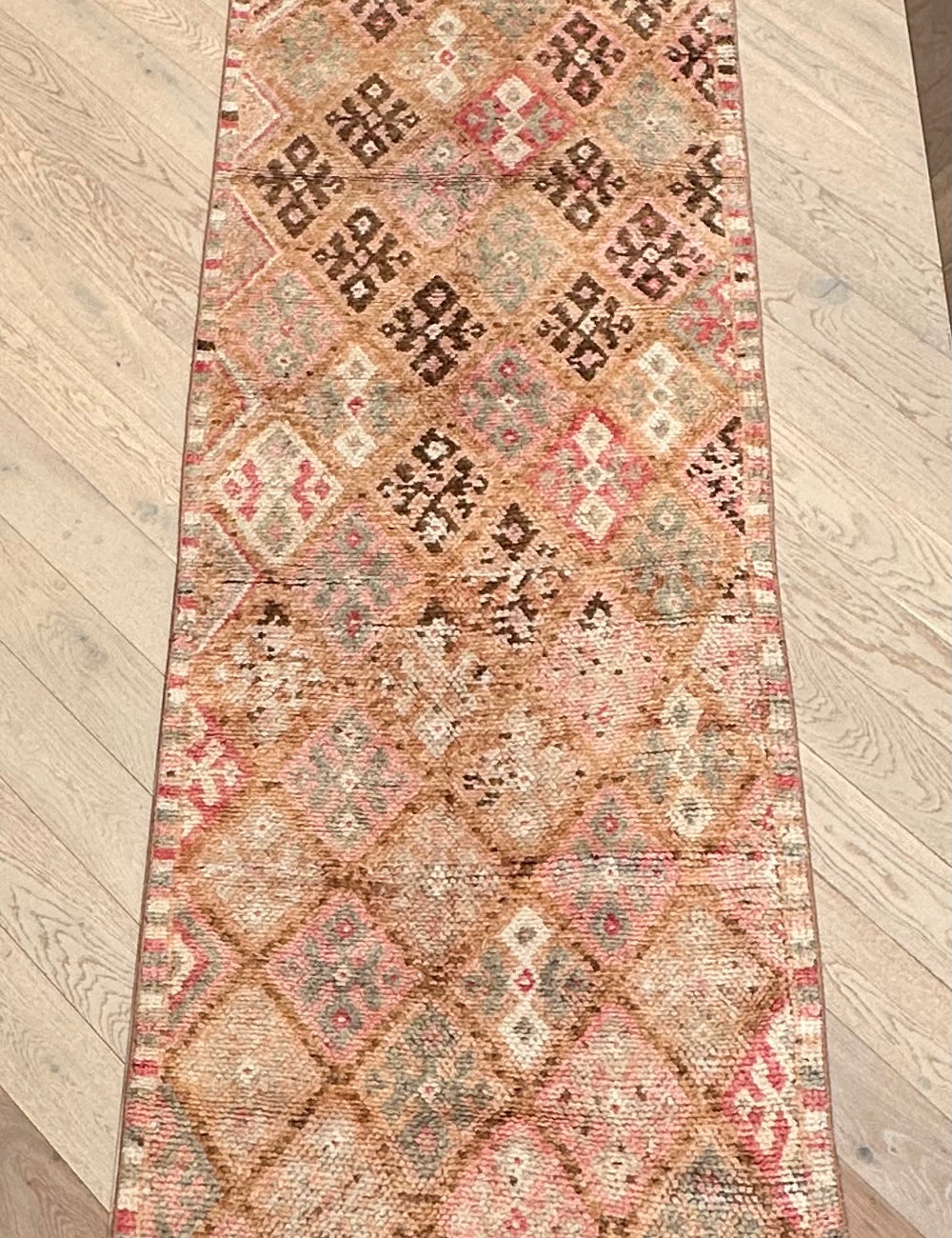 Turkish hand made runner 448x83 cm