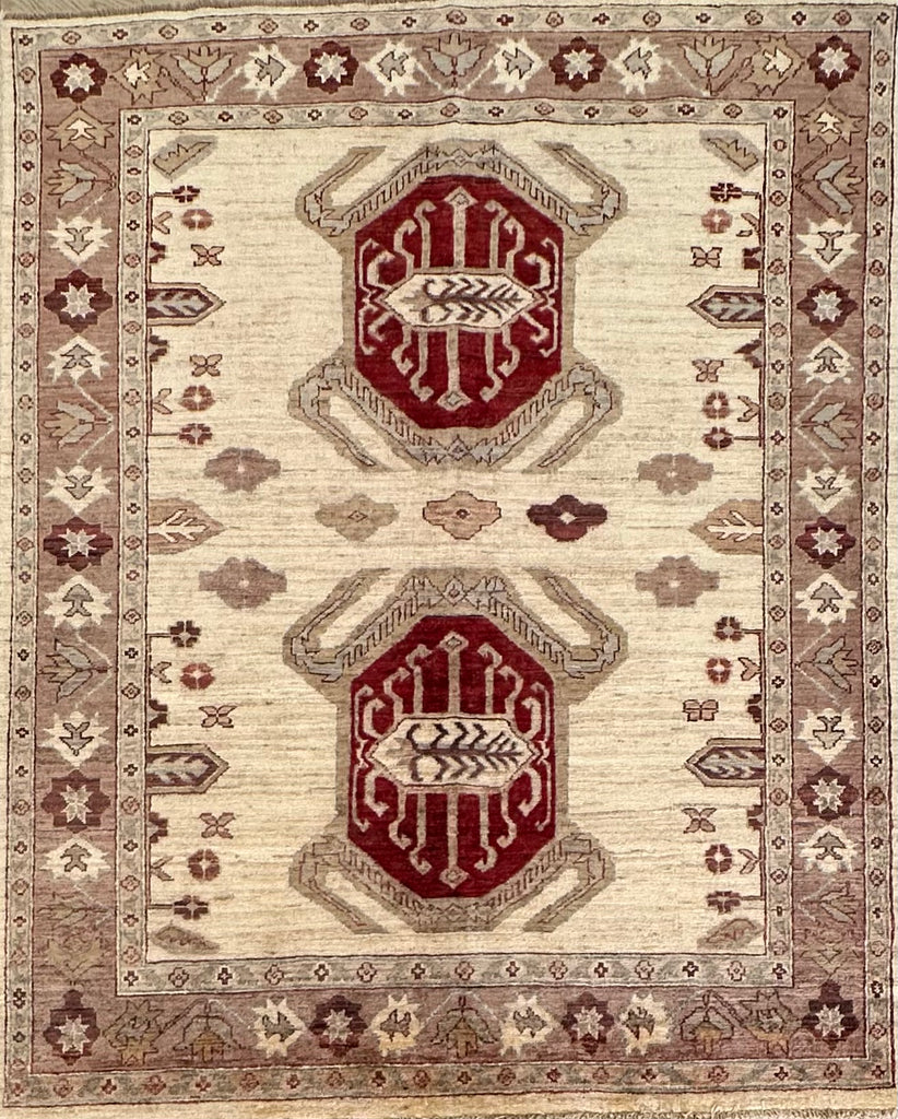Afghan handmade rug,Chobi. Size:187x135 cm