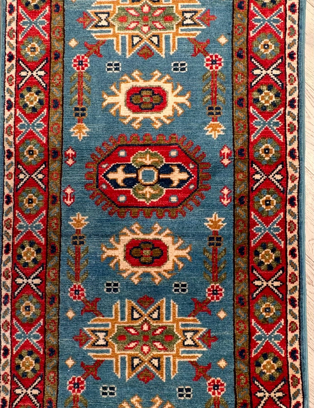 Kazak handmade runner 174x 61cm