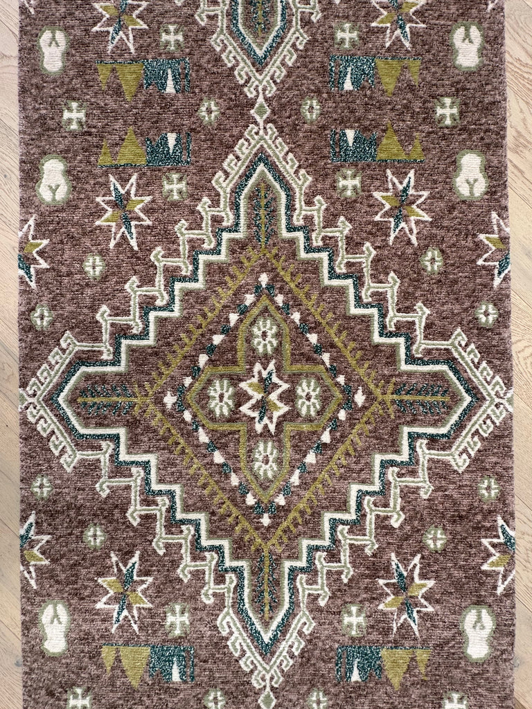 Handmade Nepali rug runner size 300x80 cm