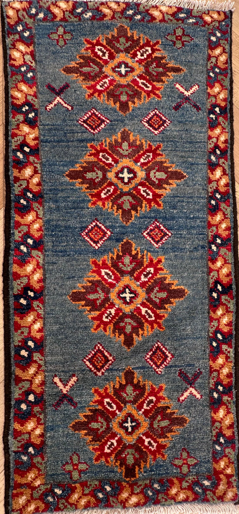 Handmade Afghan door mat rug