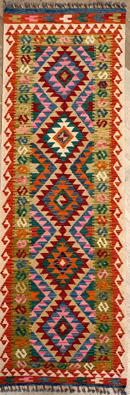 Kilim runner 216x69 cm