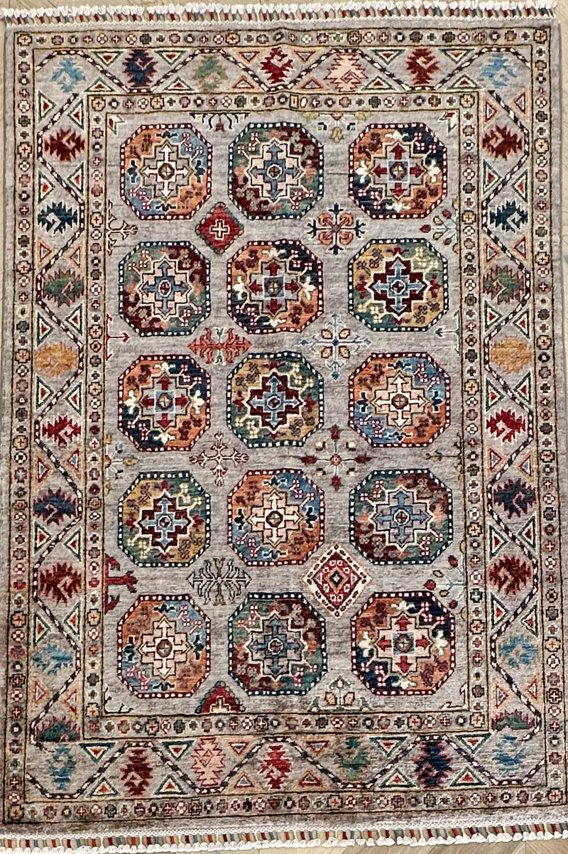Afghan handmade rug,Chobi. Size: 180x120 cm