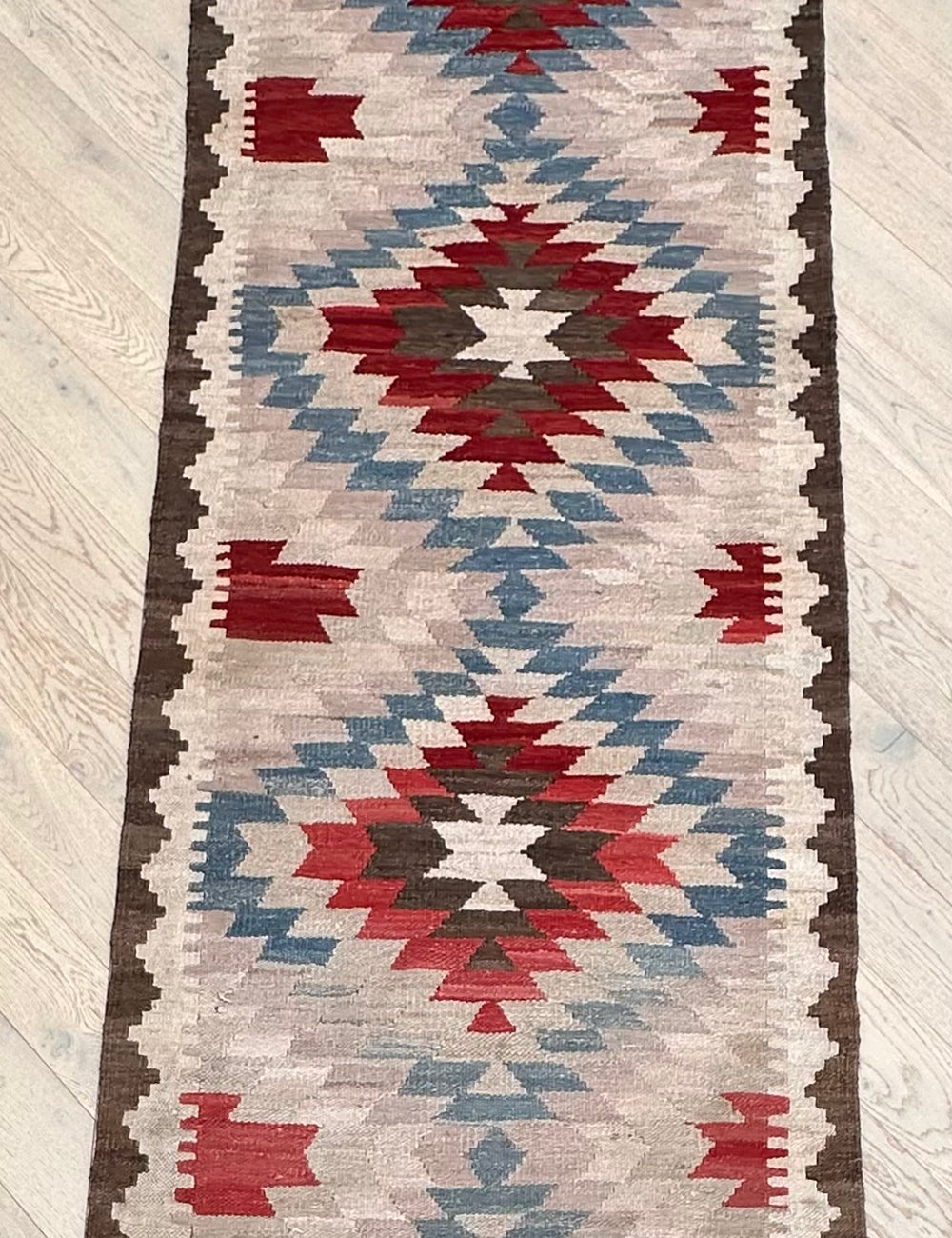 Runner Chobi Kilim 389x87 cm