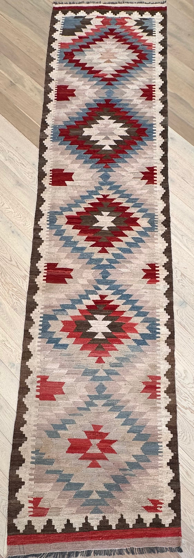 Runner Chobi Kilim 389x87 cm