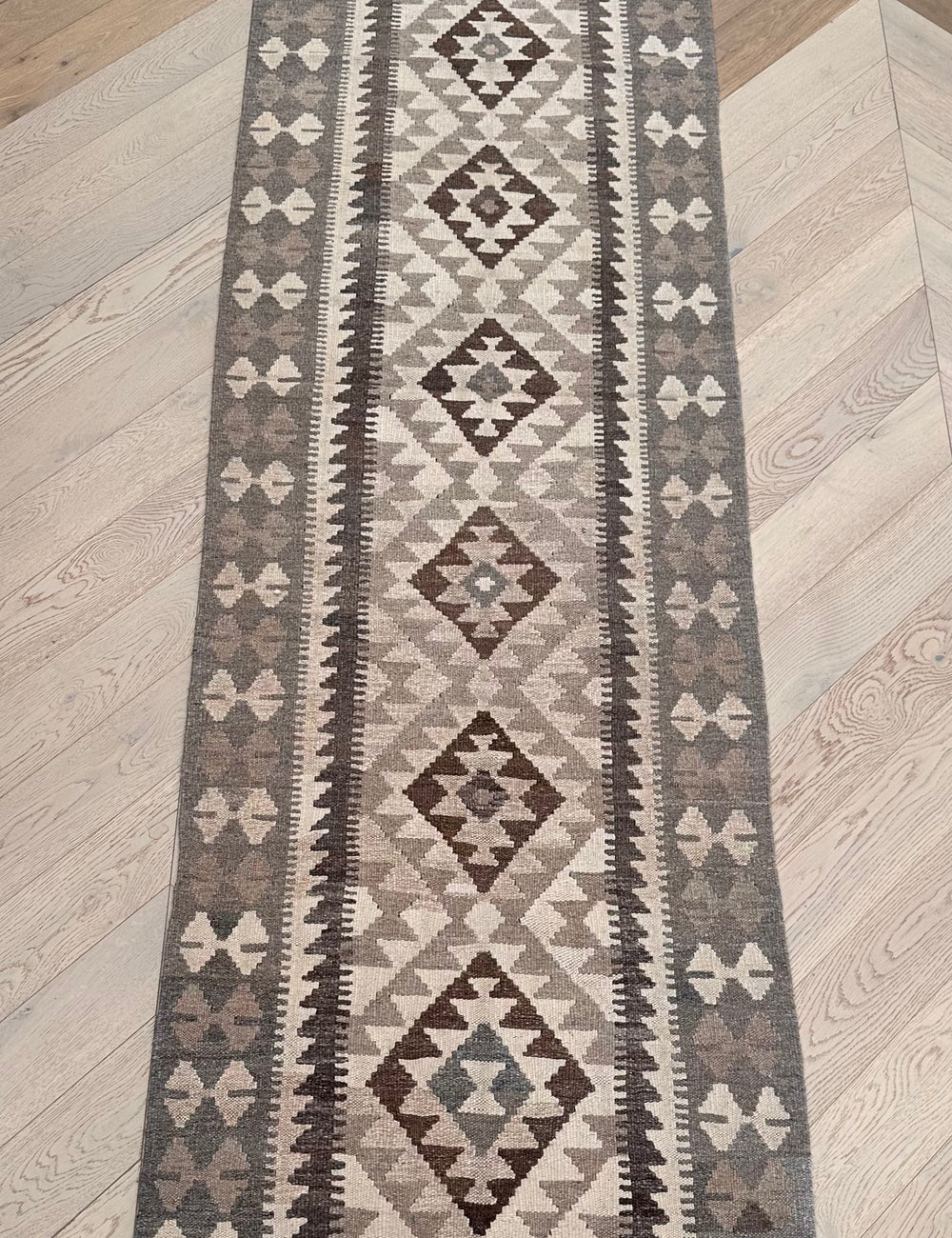 Runner Chobi Kilim 297x79 cm