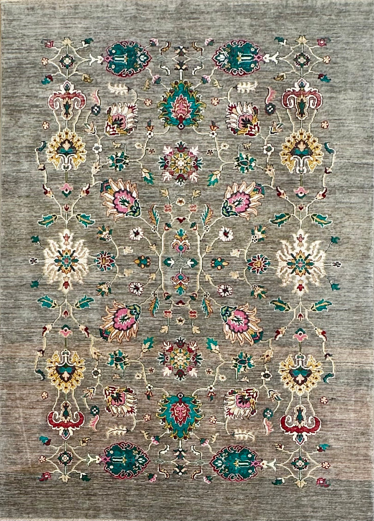 Afghan handmade rug,Chobi. Size:233x167 cm