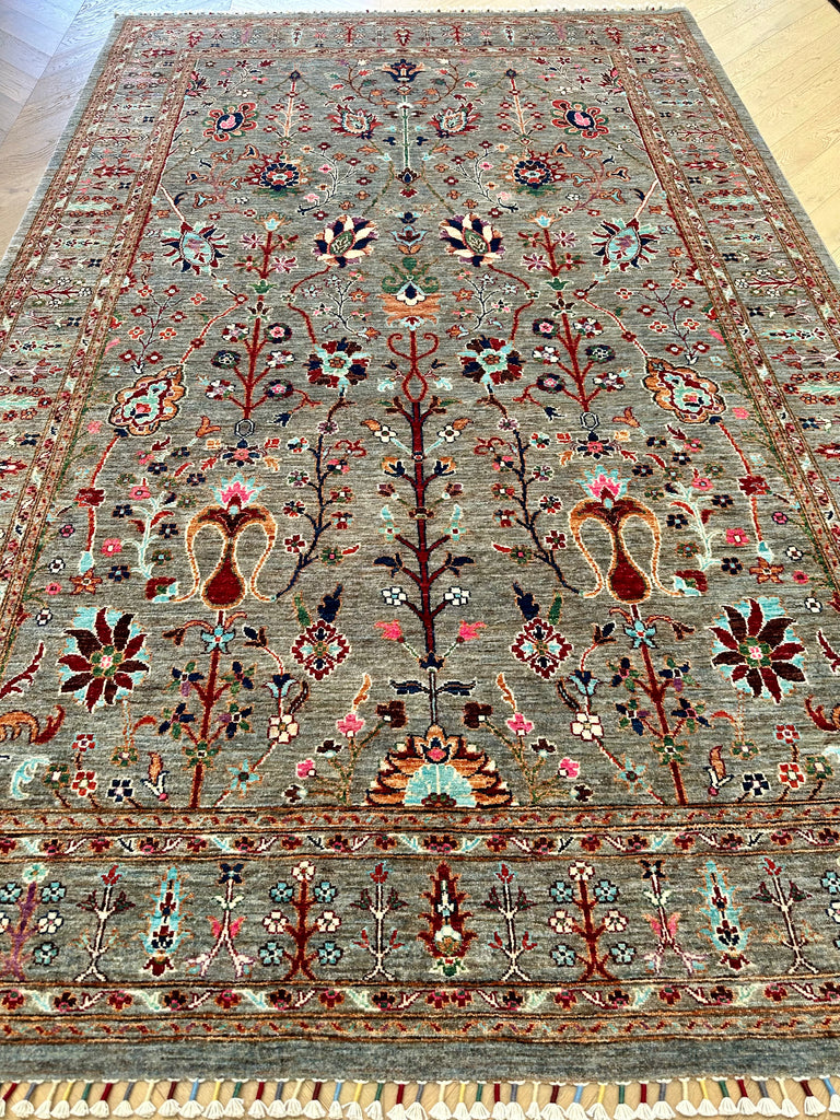 Afghan handmade rug,Chobi. Size:320x205 cm