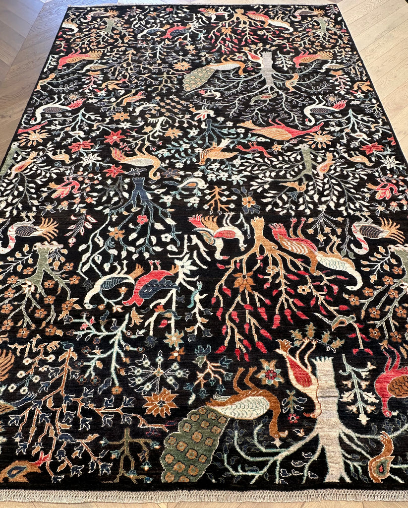 Afghan handmade rug - Paradise garden