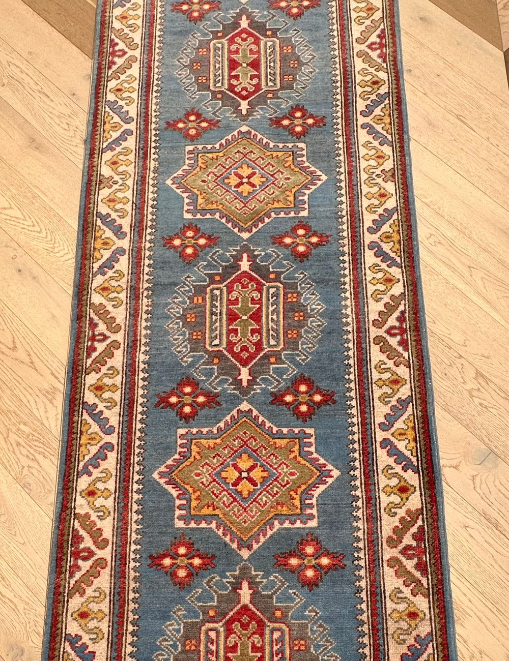 Kazak handmade runner 3000x82 cm
