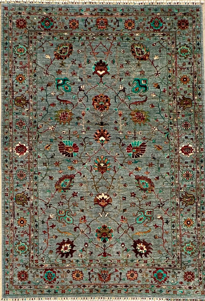 Afghan handmade rug,Chobi. Size:306x212 cm